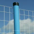 Blue PVC coated welded wire mesh fencing